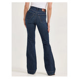 women's dark wash High-Rise Trouser Jean