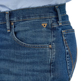 Wrangler X Cody Johnson Men's Competition 02 Moonlight Slim Fit Straight Jeans Left Side View