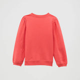 Wrangler Girls Graphic Puff Sleeve Pullover back view