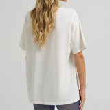 T-Shirt with Gold Horse and 'Country is Cool Again' saying- Back View