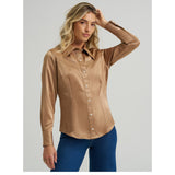Wrangler x Lainey Wilson Glam Satin Western Snap Shirt