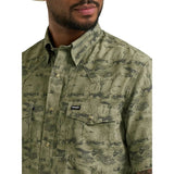 Wrangler Performance Desert Print Short Sleeve Shirt