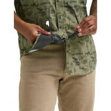 Wrangler Performance Desert Print Short Sleeve Shirt