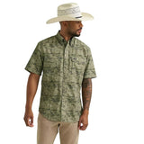 Wrangler Performance Desert Print Short Sleeve Shirt