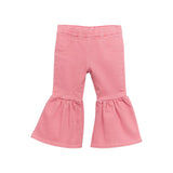 Infant/Toddler Girl's Wrangler Vibrant Ruffle Leg Flare Jean