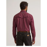 Wrangler All Terrain Gear Men's Performance Print Shirt Back View