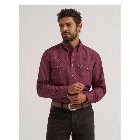Wrangler All Terrain Gear Men's Performance Print Shirt