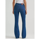 Women's Wrangler Bespoke High Rise Flare Jean Full Back View