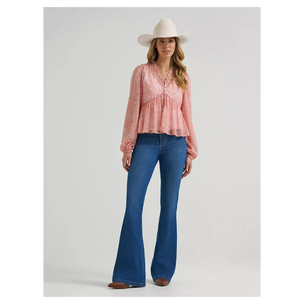 Women's Wrangler Bespoke High Rise Flare Jean