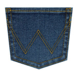 Back pocket on the Wrangler Girl's Aniyah Bespoke Bootcut Jeans 