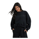 Wrangler® X Lainey Wilson Sherpa Sweatshirt - Black