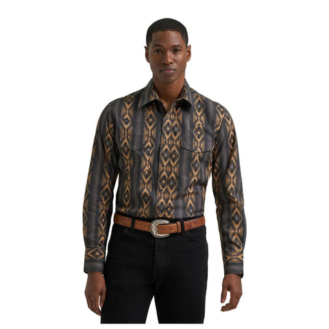 Men's Checotah Dress Long Sleeve Classic Fit Western Shirt