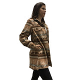 Side view of jacket.