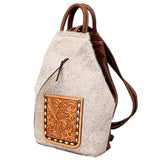 Angle view of Hide purse