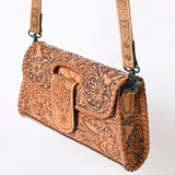 Tooled Flap Purse