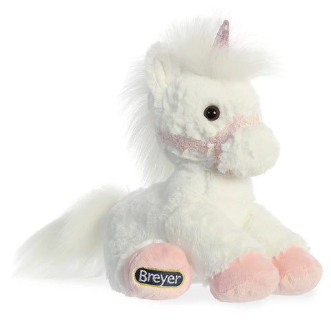 Aurora 11" White/Pink Unicorn