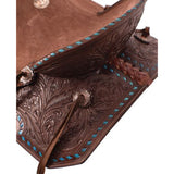 Double T Youth 12" Hard Seat Roping Saddle