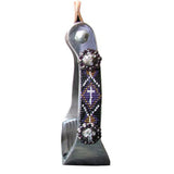 Showman Beaded Aztec Aluminum Stirrup