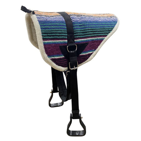 Serape Navaho Design Bareback Saddle Pad 
