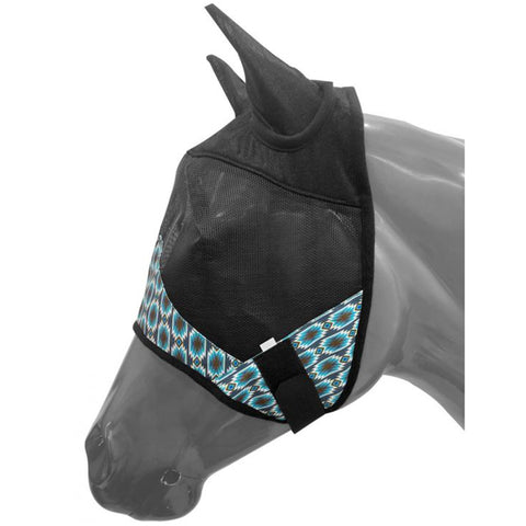 Showman Aztec Fly Mask with Ears