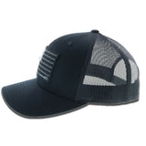 Hooey Black American Flag Cap