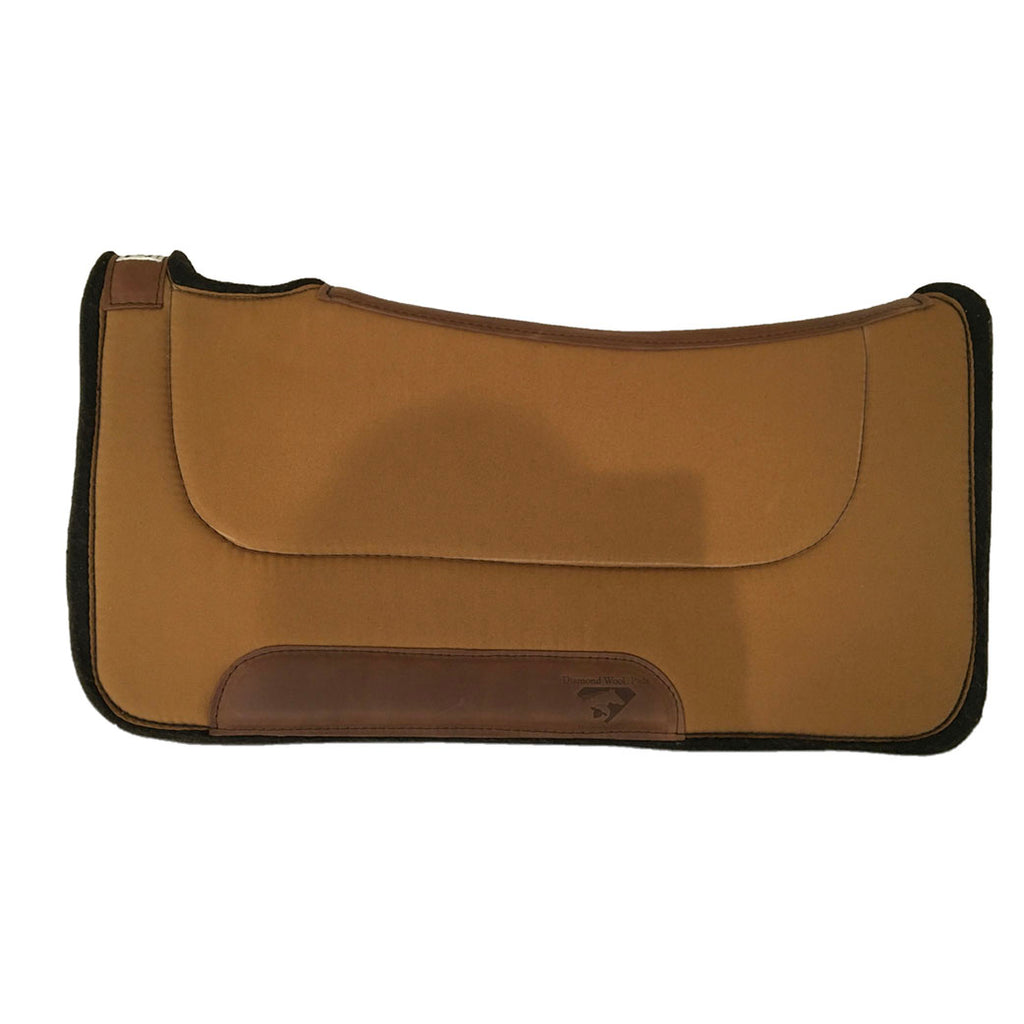 Diamond Wool Pad Co. Contoured Canvas 32" Saddle Pad