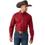 Men's Ariat Brick Red Geo Print