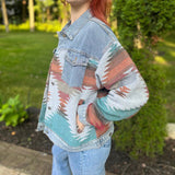 Montana Women's Denim & Aztec Jacket