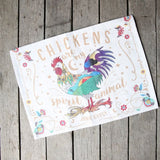 Spirit Chicken Tea Towel