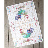 Spirit Chicken Tea Towel