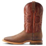Full side view of Men's Arena Winner Western Performance Boots. 