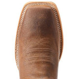 Top side view of the toe on the Men's Arena Winner Western Performance Boots. 