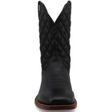 Twisted X Men's Black Leather Square Toe