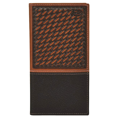 Justin Rodeo Basketweave Wallet