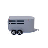 Bumper Pull 2 Horse Trailer by Little Buster Toys Right Side View
