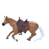 Little Buster Barrel Horse Palomino Gelding With Saddle