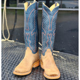 Olathe Men's Indigo Angry Elk Boots