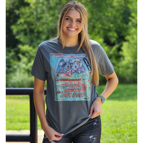 Heeler Herding Tee