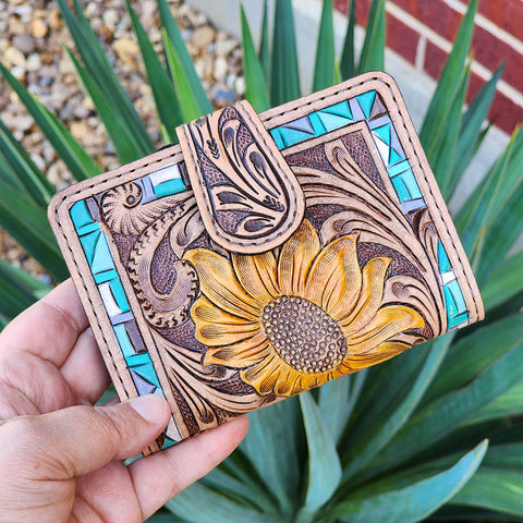 American Darling Small Sunflower Wallet