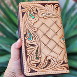 American Darling Tooled Leather Wallet