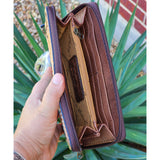 American Darling Tooled Leather Wallet