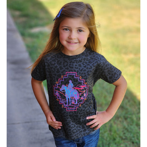 Girl's Electric Cowgirl Tee