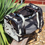 Cowhide Dog Carrier