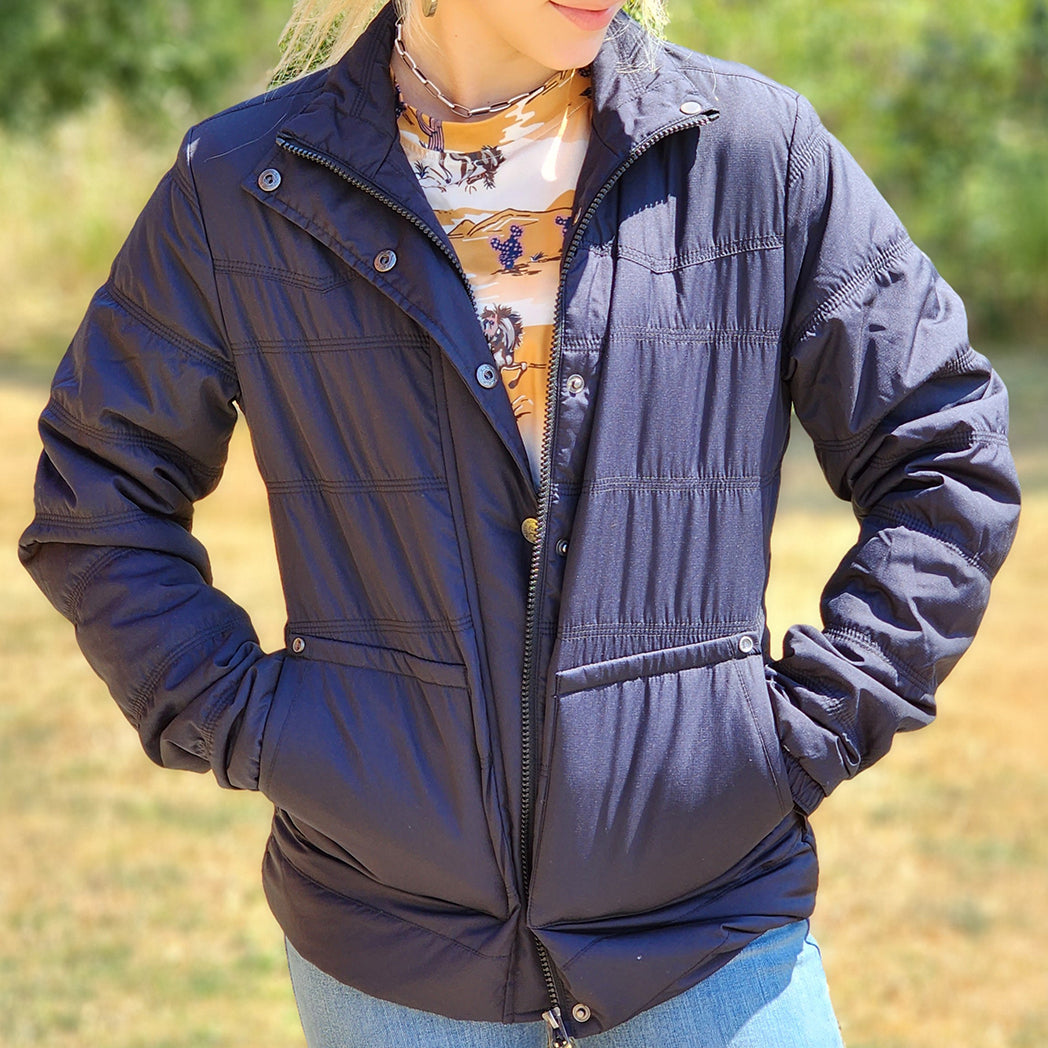 Purple hotsell cinch jacket