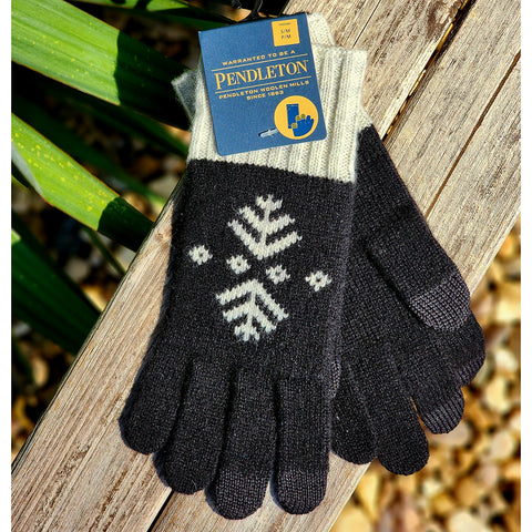 Pendleton Luminaria Black Gloves