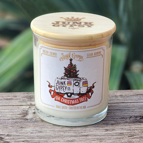 Oh Christmas Tree 8oz Candle