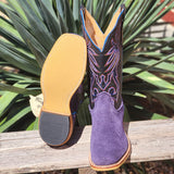 Fenoglio Women's Grape Roughout Boots