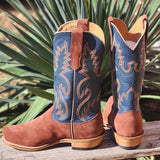 Fenoglio Men's Chili Boar Roughout Boots