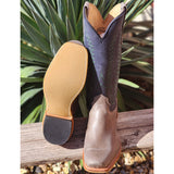 Fenoglio Men's Blue Eagle Boots