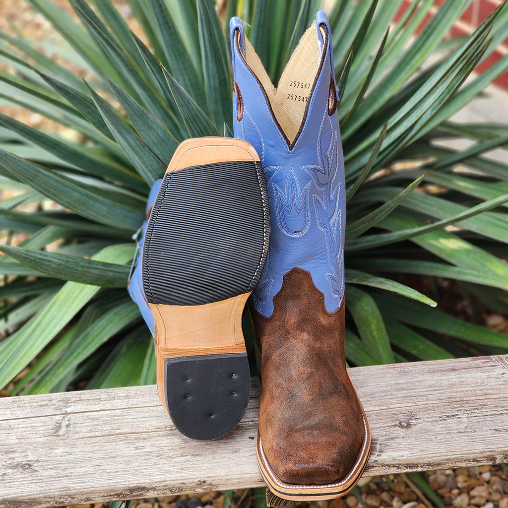 Olathe Men's Waxy Kudu Bell Flower Boots Olathe Men's Waxy Kudu Bell Flower Boots